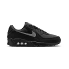 Nike Air Max 90 Anthracite Black férfi alacsony szárú utcai sneaker fekete