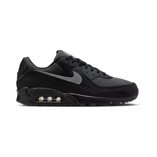 Nike Air Max 90 Anthracite Black férfi alacsony szárú utcai sneaker fekete