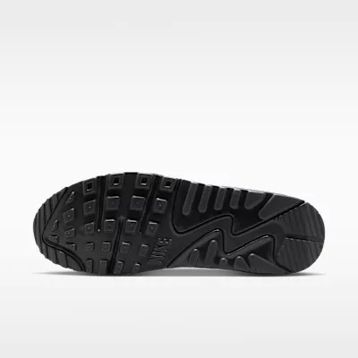 Nike Air Max 90 Anthracite Black férfi alacsony szárú utcai sneaker fekete