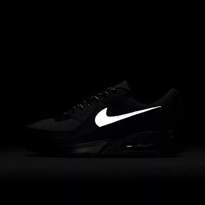 Nike Air Max 90 Anthracite Black férfi alacsony szárú utcai sneaker fekete