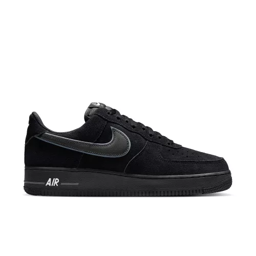 Nike Air Force 1 Low '07 LV8 Black Iron Grey alacsony szárú sneaker – termékfotó, oldalnézet