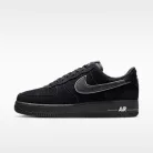 Nike Air Force 1 Low '07 LV8 Black Iron Grey alacsony szárú sneaker – termékfotó, oldalnézet