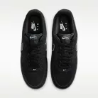 Nike Air Force 1 Low '07 LV8 Black Iron Grey alacsony szárú sneaker – termékfotó, oldalnézet