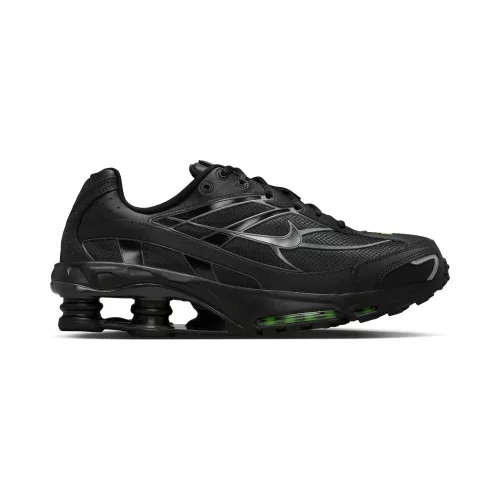 Nike Shox Ride 2 Black Cool Grey Silver alacsony szárú sneaker – termékfotó, oldalnézet