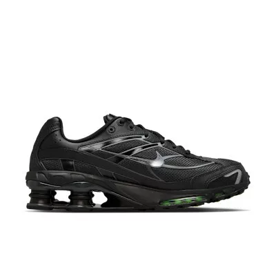 Nike Shox Ride 2 Black Cool Grey Silver alacsony szárú sneaker – termékfotó, oldalnézet