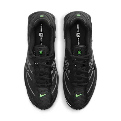 Nike Shox Ride 2 Black Cool Grey Silver alacsony szárú sneaker – termékfotó, oldalnézet