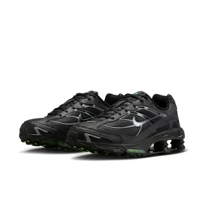 Nike Shox Ride 2 Black Cool Grey Silver alacsony szárú sneaker – termékfotó, oldalnézet