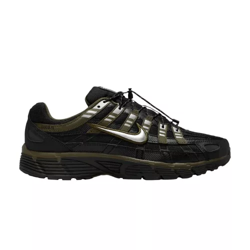 Nike P-6000 Black Dark Hazel alacsony szárú sneaker – termékfotó, oldalnézet