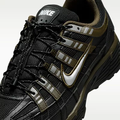 Nike P-6000 Black Dark Hazel alacsony szárú sneaker – termékfotó, oldalnézet