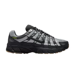 Nike P-6000 Grey Fog Volt Black alacsony szárú sneaker – termékfotó, oldalnézet