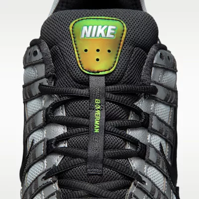 Nike P-6000 Grey Fog Volt Black alacsony szárú sneaker – termékfotó, oldalnézet