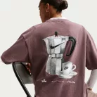 Nike NSW Oversized Tee 'Tattoo/Sail' – termékfotó, oldalnézet