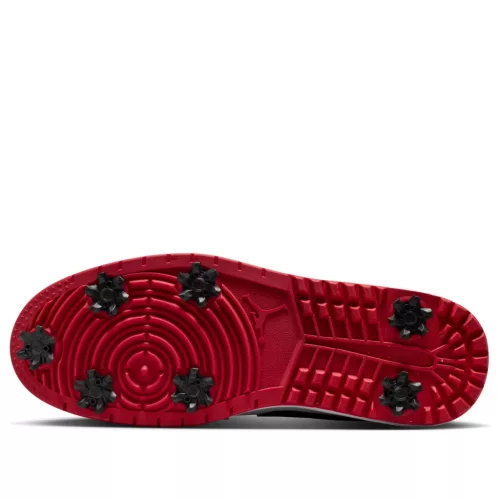 Jordan 1 Low Golf Spiked Chicago alacsony szárú sneaker – termékfotó, oldalnézet