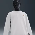 NikeCourt Men's French Terry Crewneck Top Phantom – termékfotó, oldalnézet