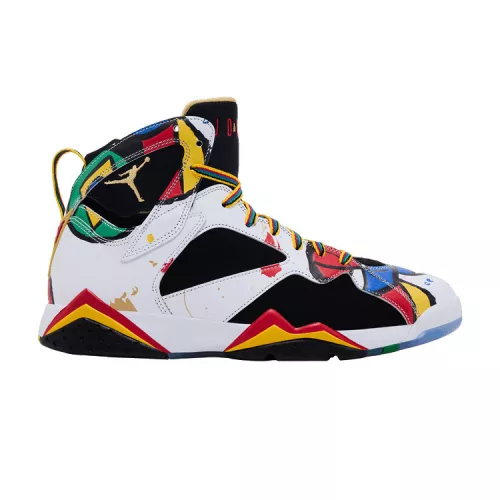 Air Jordan 7 Retro Miro férfi magas szárú kosárlabdacipő fehér