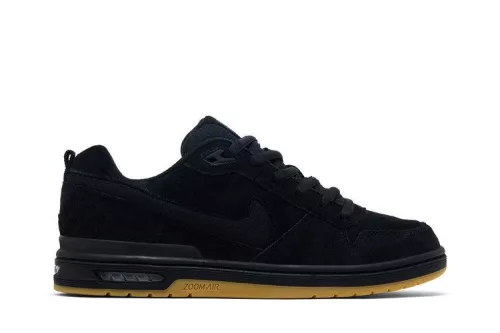 Nike SB Zoom Air Paul Rodriguez 1 Black Gum férfi alacsony szárú utcai sneaker fekete