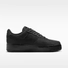 Nike Air Force 1 '07 Triple Black (W) alacsony szárú sneaker – termékfotó, oldalnézet