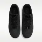 Nike Air Force 1 '07 Triple Black (W) alacsony szárú sneaker – termékfotó, oldalnézet