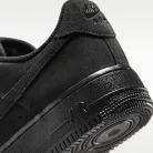 Nike Air Force 1 '07 Triple Black (W) alacsony szárú sneaker – termékfotó, oldalnézet
