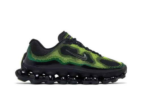Nike Air Liquid Max Black Green Apple alacsony szárú sneaker – termékfotó, oldalnézet