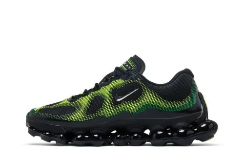 Nike Air Liquid Max Black Green Apple alacsony szárú sneaker – termékfotó, oldalnézet