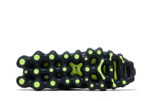 Nike Air Liquid Max Black Green Apple alacsony szárú sneaker – termékfotó, oldalnézet