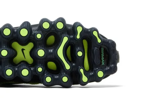 Nike Air Liquid Max Black Green Apple férfi alacsony szárú utcai sneaker fekete zöld alma