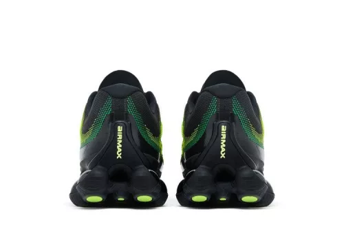 Nike Air Liquid Max Black Green Apple férfi alacsony szárú utcai sneaker fekete zöld alma