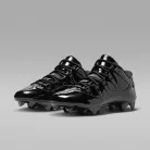 Jordan 11 Low TD Cleat Patent Black férfi alacsony szárú utcai sneaker fekete