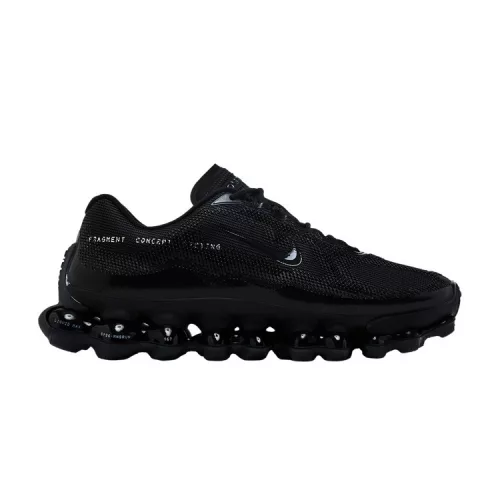 Nike Air Liquid Max Fragment Black férfi alacsony szárú utcai sneaker fekete
