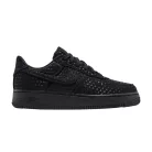 Nike Air Force 1 Low Valentine's Day Triple Black (2026) (Women's) alacsony szárú sneaker – termékfotó, oldalnézet