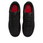 Nike Air Force 1 Low Valentine's Day Triple Black (2026) (Women's) alacsony szárú sneaker – termékfotó, oldalnézet