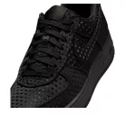Nike Air Force 1 Low Valentine's Day Triple Black (2026) (Women's) alacsony szárú sneaker – termékfotó, oldalnézet