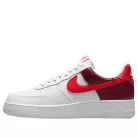 Nike Air Force 1 Low '07 White Light Crimson Gold Charm Bracelet (Women's) alacsony szárú sneaker – termékfotó, oldalnézet