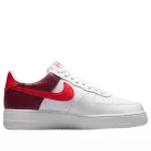 Nike Air Force 1 Low '07 White Light Crimson Gold Charm Bracelet (Women's) alacsony szárú sneaker – termékfotó, oldalnézet