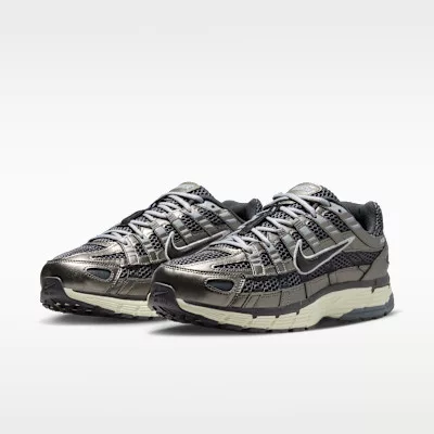 Nike P-6000 SE Anthracite Metallic Pewter alacsony szárú sneaker – termékfotó, oldalnézet