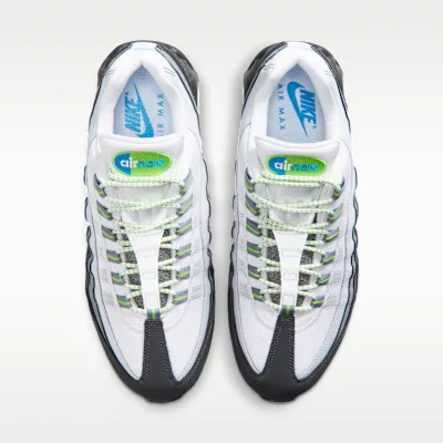 Nike Air Max 95 Big Bubble Green Apple alacsony szárú sneaker – termékfotó, oldalnézet