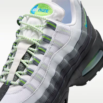 Nike Air Max 95 Big Bubble Green Apple alacsony szárú sneaker – termékfotó, oldalnézet
