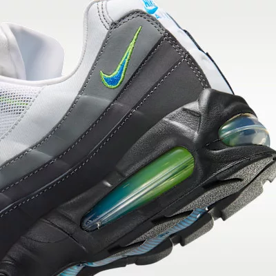 Nike Air Max 95 Big Bubble Green Apple alacsony szárú sneaker – termékfotó, oldalnézet