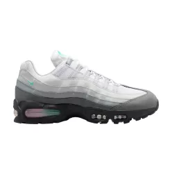 Nike Air Max 95 'Big Bubble - White Hyper Turquoise' alacsony szárú sneaker – termékfotó, oldalnézet
