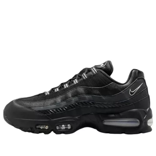 Nike Air Max 95 Big Bubble Black Carbon alacsony szárú sneaker – termékfotó, oldalnézet
