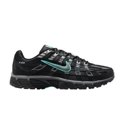 Nike P-6000 Black Hyper Turquoise Cool Grey alacsony szárú sneaker – termékfotó, oldalnézet