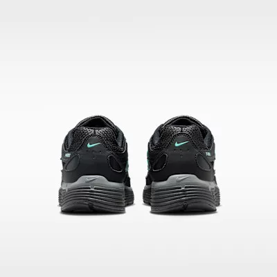 Nike P-6000 Black Hyper Turquoise Cool Grey alacsony szárú sneaker – termékfotó, oldalnézet