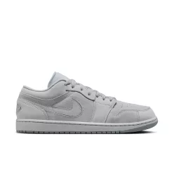 Jordan 1 Low SE Craft Wolf Grey alacsony szárú sneaker – termékfotó, oldalnézet