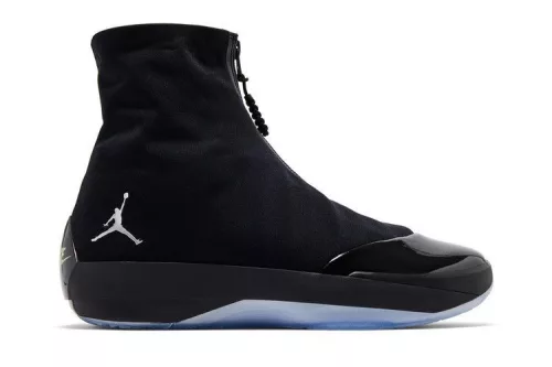 Air Jordan 4028 'Black Volt' férfi magas szárú kosárlabdacipő fekete