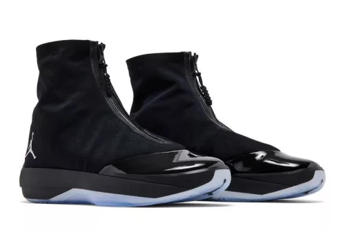 Air Jordan 4028 'Black Volt' férfi magas szárú kosárlabdacipő fekete