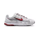 Nike P-6000 White Platinum Red alacsony szárú sneaker – termékfotó, oldalnézet