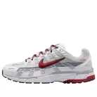 Nike P-6000 White Platinum Red alacsony szárú sneaker – termékfotó, oldalnézet