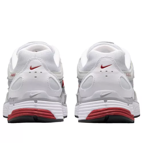 Nike P-6000 White Platinum Red alacsony szárú sneaker – termékfotó, oldalnézet