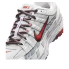 Nike P-6000 White Platinum Red alacsony szárú sneaker – termékfotó, oldalnézet